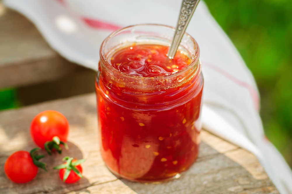 Tomatenjam. Een eenvoudig en smakelijk recept
