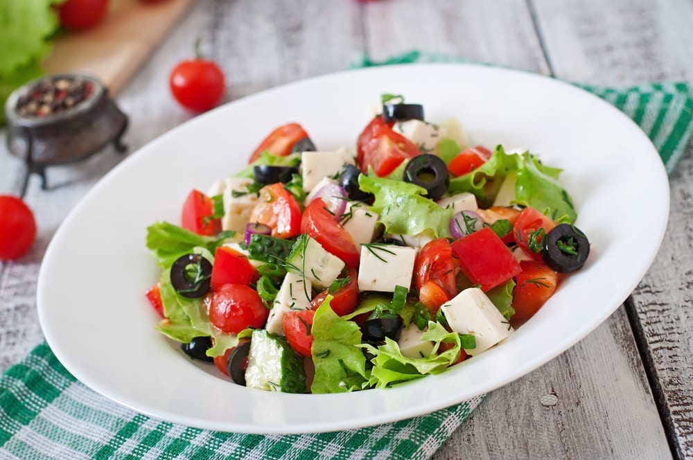 Recept Griekse salade
