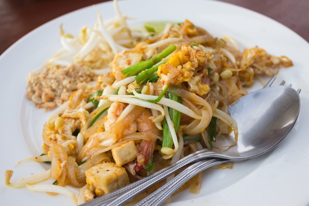 Recept vegetarische pad thai