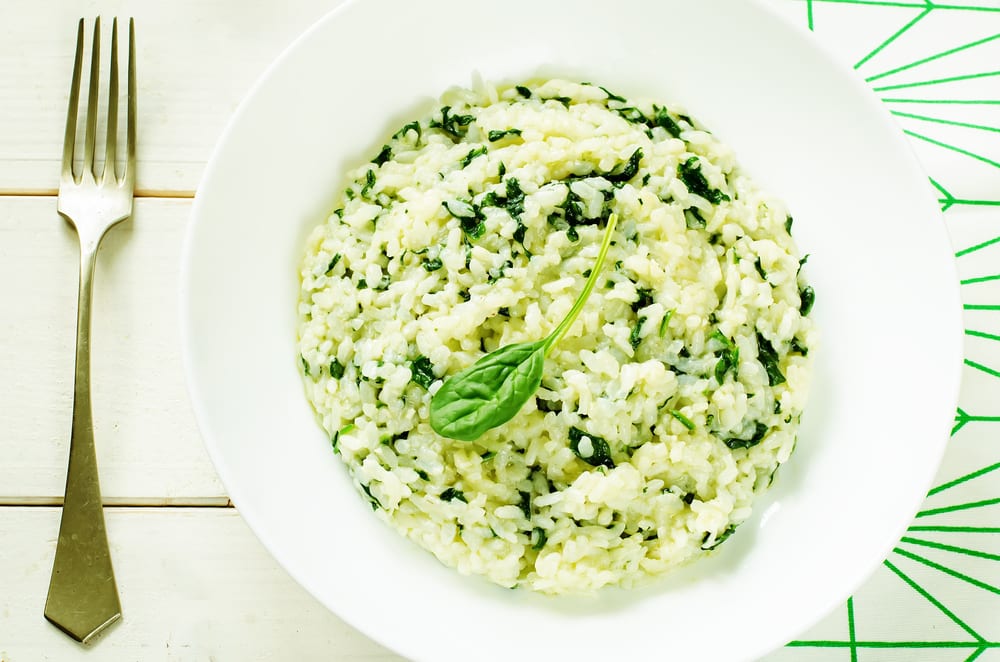 Recept risotto met spinazie