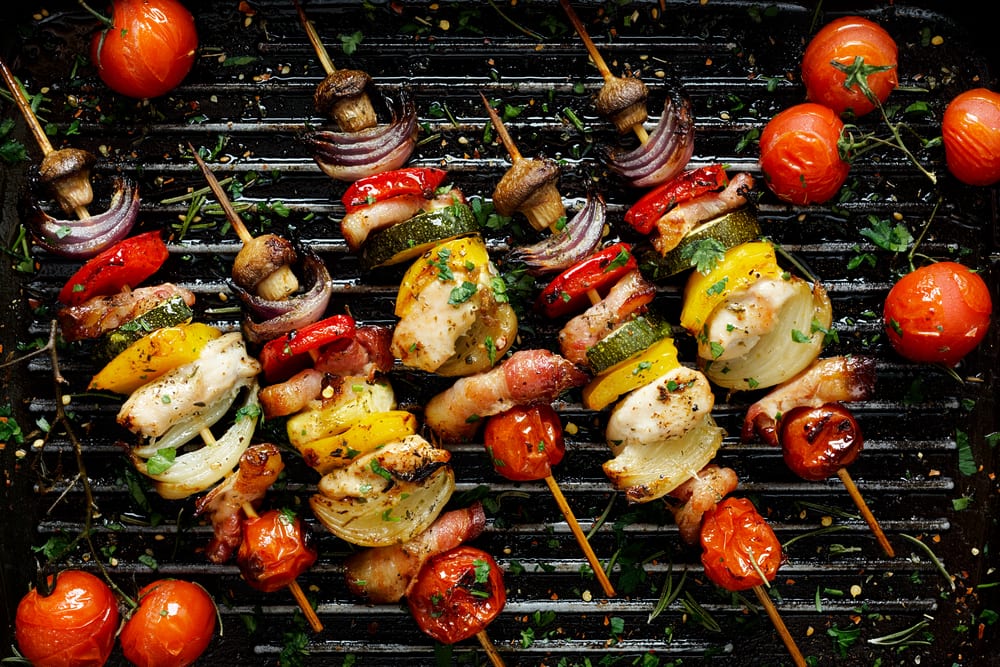 Welke groente kun je grillen op de barbecue?